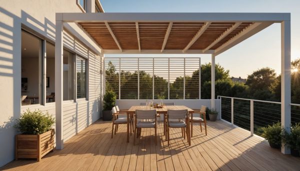 Le guide pratique de la pergola bioclimatique manuelle pour votre terrasse : créez un espace extérieur idéal