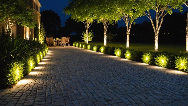 Éclairage extérieur led pour jardins et terrasses